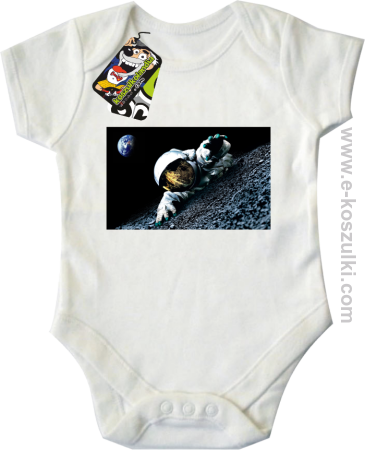 Kosmonauta na księżycu - body dziecięce 