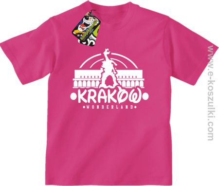 Kraków wonderland - koszulka dziecięca 