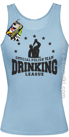 Official Polish Team Drinking League - top damski 