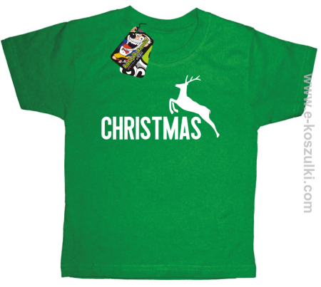 PumRenifer Style Christmas - koszulka dziecięca 