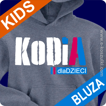 KoDiA standard logo - bluza dziecięca