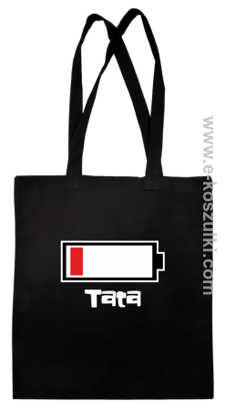 Tata Bateria do ładowania - torba z nadrukiem 