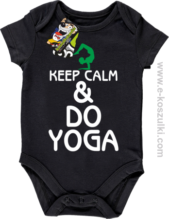Keep Calm & DO YOGA - body dziecięce