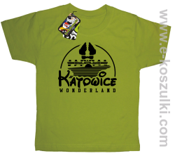 Katowice Wonderland - koszulka dziecięca kiwi