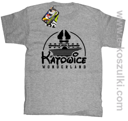 Katowice Wonderland - koszulka dziecięca melanż 