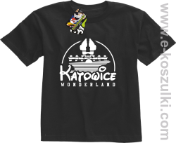 Katowice Wonderland - koszulka dziecięca czarna