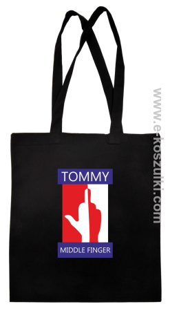 Tommy Middle Finger - torba na zakupy 