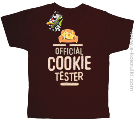 Official Cookie Tester - koszulka dziecięca 