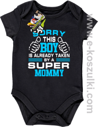 Sorry this boy is already taken by a super mommy - body dziecięce czarne