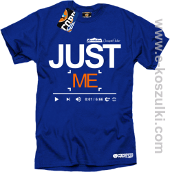 Just Me Youtube Design COCOPITO - koszulka męska niebieska