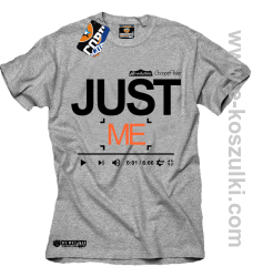 Just Me Youtube Design COCOPITO - koszulka męska melanż 
