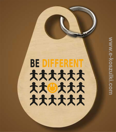Be Different - brelok 