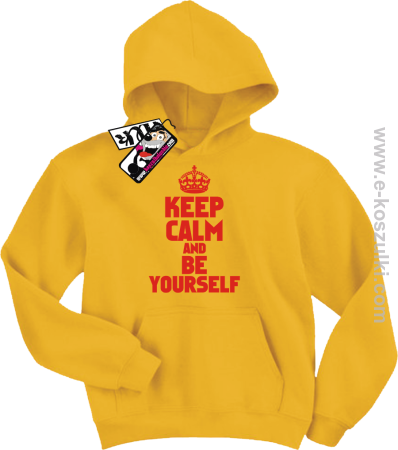 Keep calm and be yourself - bluza dziecięca