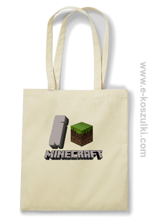 I love Minecraft - Eco torba