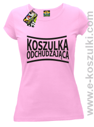 Koszulka Odchudzająca- Koszulka damska różowa