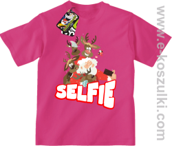 Selfie Santa Friends Różowy