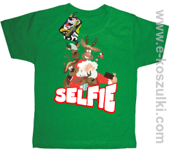Selfie Santa Friends Zielony