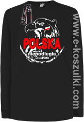 POLSKA WIELKA NIEPODLEGŁA - longsleeve dziecięcy granatowy