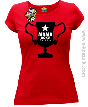 MAMA roku Puchar - koszulka damska taliowana 