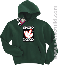 Spoko loko bluza dziecięca - zielony