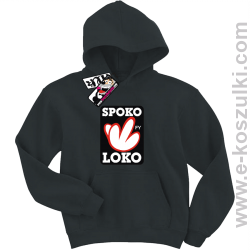 Spoko loko bluza dziecięca - czarny