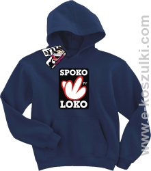 Spoko loko bluza dziecięca - granatowy