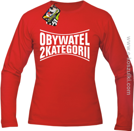 Obywatel Drugiej Kategorii - Longsleeve męski