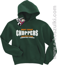 Choppers american legend bluza dziecięca - butelkowy