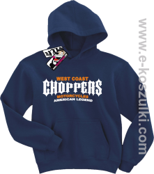 Choppers american legend bluza dziecięca - granatowy