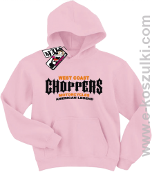 Choppers american legend bluza dziecięca - różowy