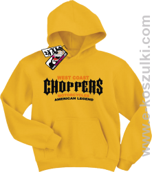 Choppers american legend bluza dziecięca - żółty