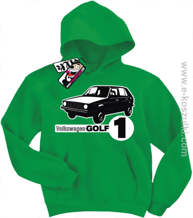 Volkswagen golf 1 - bluza dziecięca