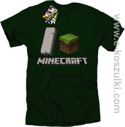 I love Minecraft - koszulka męska butelkowa