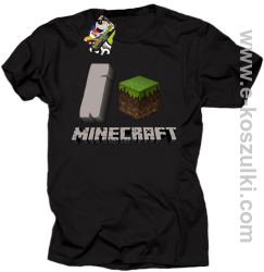 I love Minecraft - koszulka męska czarna