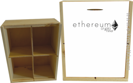 Ethereum CryptoMiner Symbol - skrzynka ozdobna 