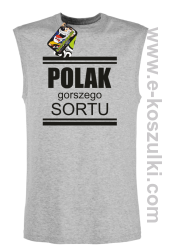 POLAK gorszego sortu - bezrękawnik męski melanż