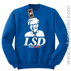 LSD Beffy - bluza bez kaptura STANDARD niebieska