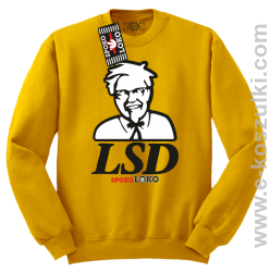 LSD Beffy - bluza bez kaptura STANDARD żółta