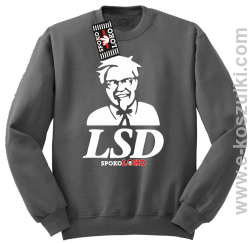 LSD Beffy - bluza bez kaptura STANDARD szara