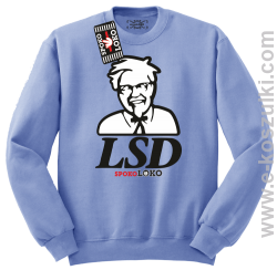 LSD Beffy - bluza bez kaptura STANDARD błękitna