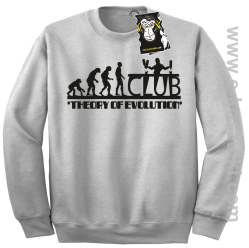 Theory of evolution CLUB - bluza dla klubowicza - bez kaptura melanż