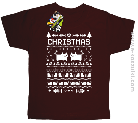 Christmas Vector Art - koszulka dziecięca 