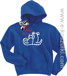 Best friends bluza dziecięca - niebieski