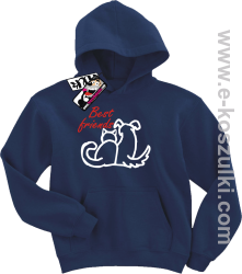 Best friends bluza dziecięca - granatowy