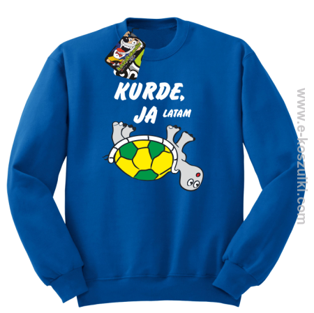 Kurde, ja latam - żółwik - bluza bez kaptura