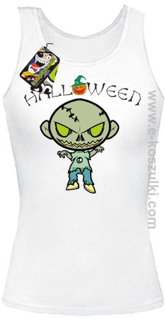 Halloween Cartoon Monsters - Top damski