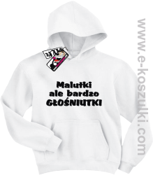 Malutki ale bardzo głośniutki bluza dziecięca - biały