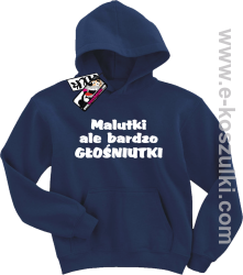Malutki ale bardzo głośniutki bluza dziecięca - granatowy