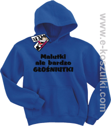 Malutki ale bardzo głośniutki bluza dziecięca - niebieski