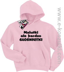Malutki ale bardzo głośniutki bluza dziecięca - różowy